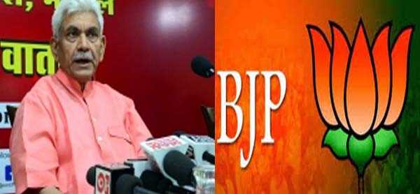 बीजेपी नेताओं ने कहा-सिन्हा के पास है गहरा राजनीतिक और प्रशासनिक अनुभव